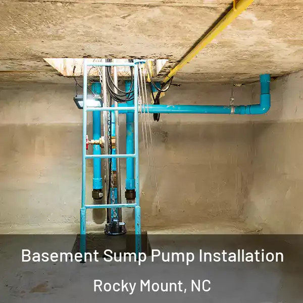  Basement Sump Pump Installation Rocky Mount, NC