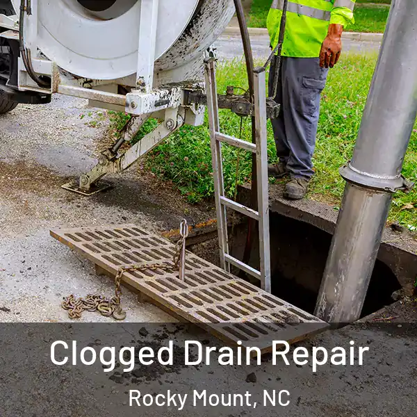  Clogged Drain Repair Rocky Mount, NC