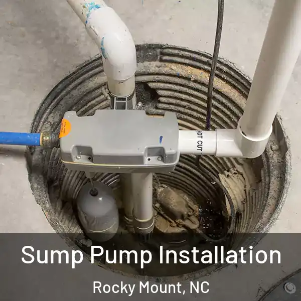  Sump Pump Installation Rocky Mount, NC